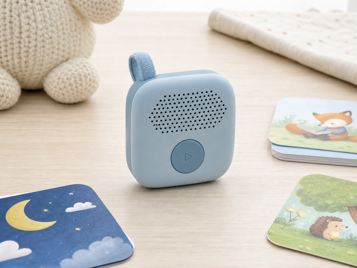 Illustrative kids audio player product reference